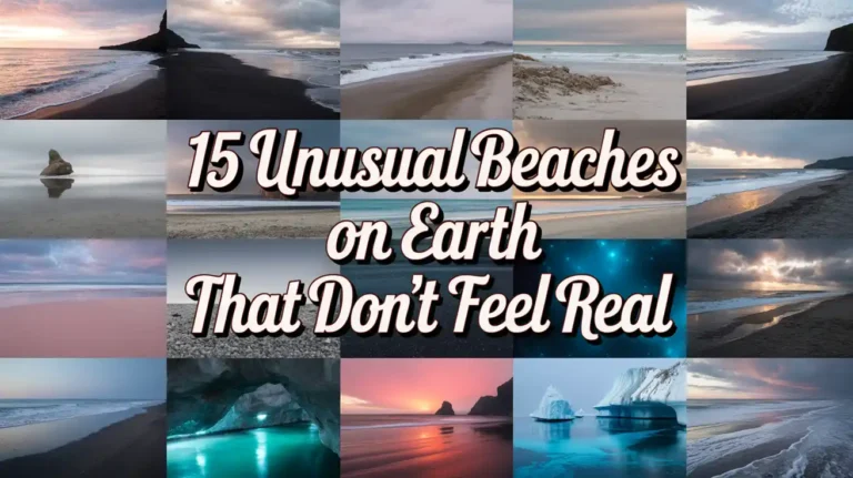 15 Unusual Beaches on Earth That Don’t Feel Real