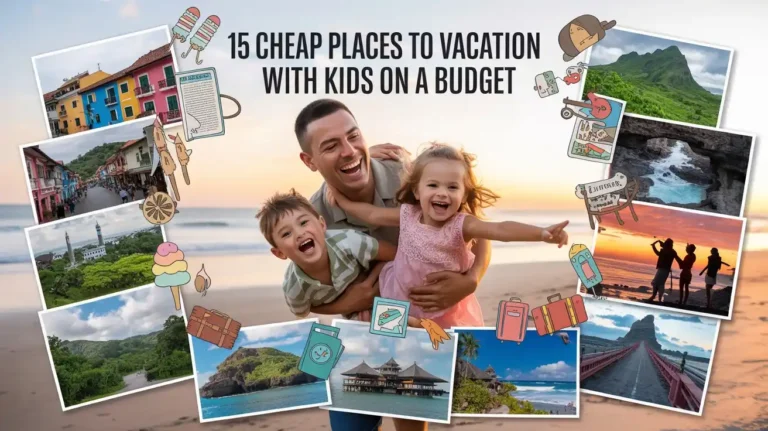 15 Cheap Places to Vacation with Kids on a Budget