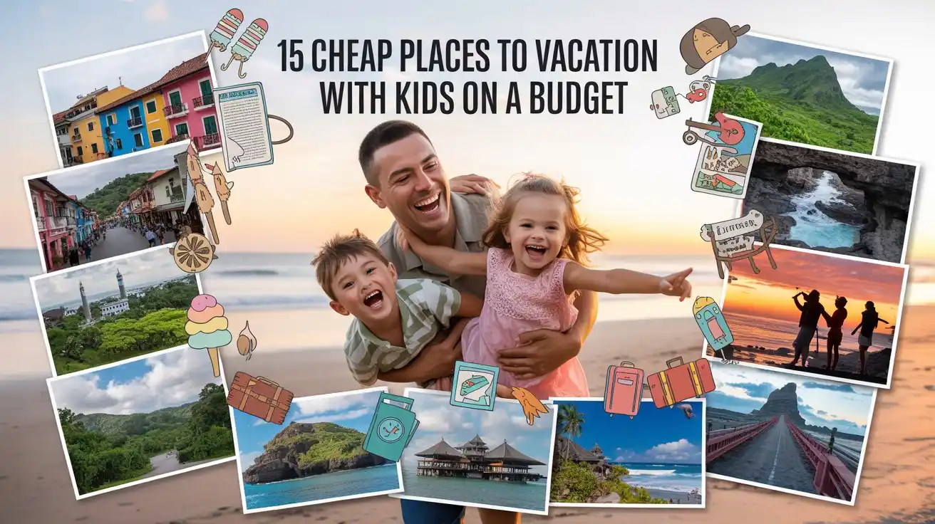 15 Cheap Places to Vacation with Kids on a Budget