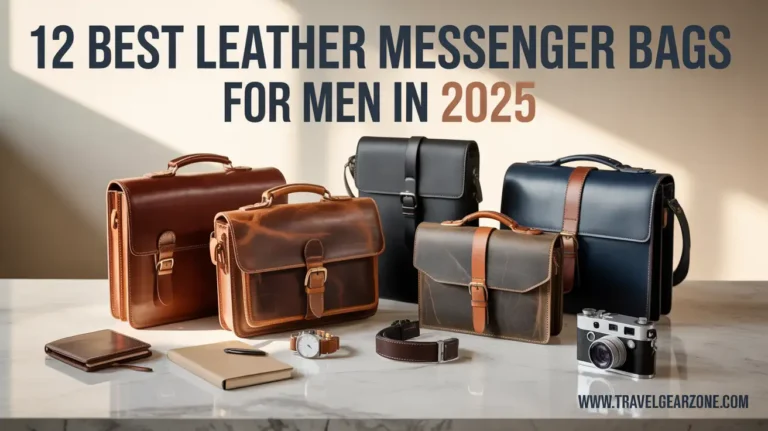 12 Best Leather Messenger Bags for Men in 2025
