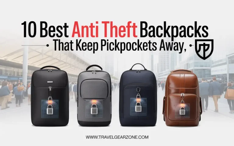 10 Best Anti Theft Backpacks That Keep Pickpockets Away