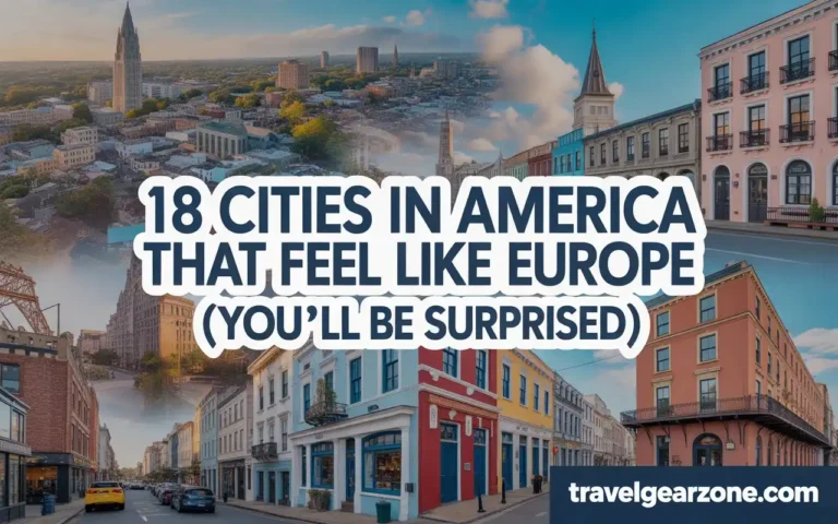 18 Cities in America That Feel Like Europe (You’ll Be Surprised)