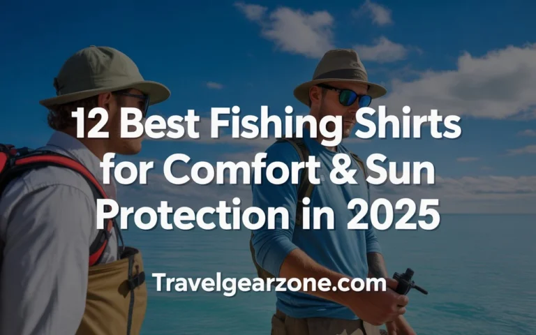12 Best Fishing Shirts for Comfort & Sun Protection in 2025