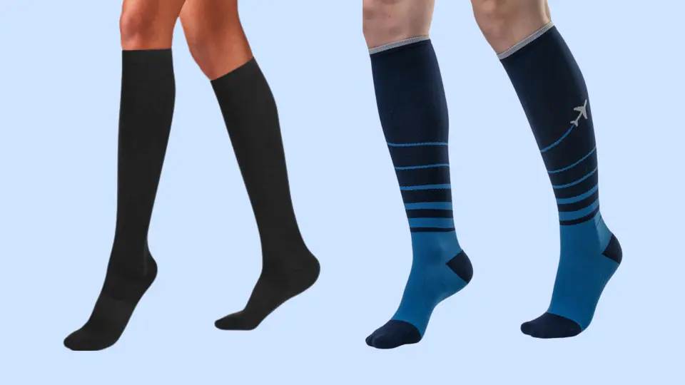 Best for Long-Haul Flights: Trtl Compression Socks