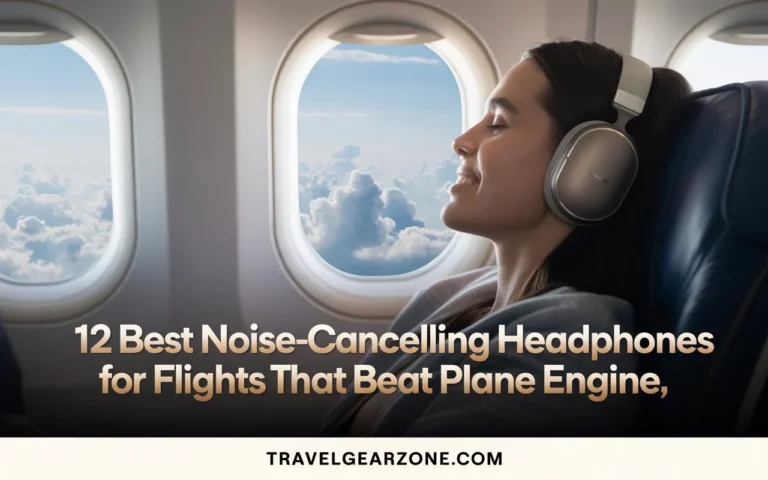 12 Best Noise-Cancelling Headphones For Flights That Beat Plane Engine