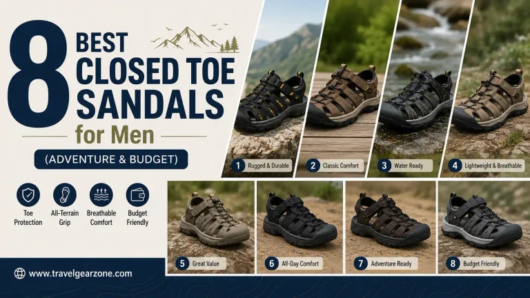 8 Best Closed Toe Sandals for Men (Adventure & Budget)