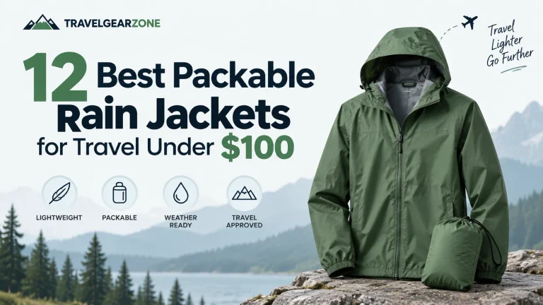 12 Best Packable Rain Jackets for Travel Under $100