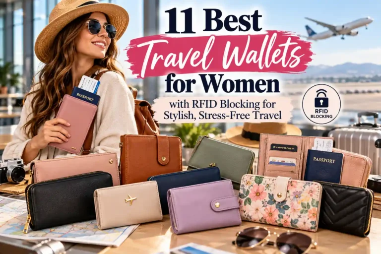 11 Best Travel Wallets for Women with RFID Blocking for Stylish, Stress-Free Travel